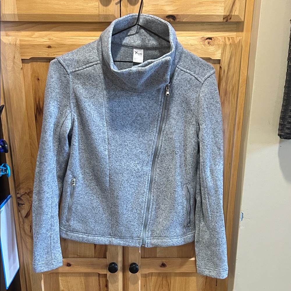 Old Navy Women's Light Gray Utility Jacket